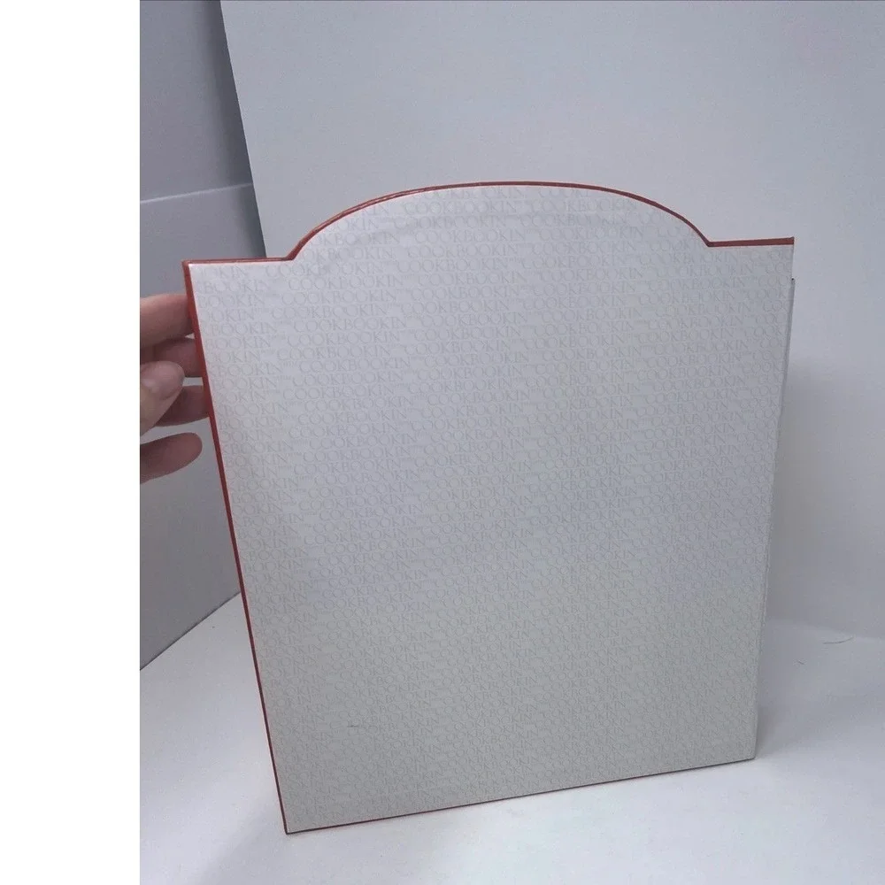 10x10 Kitchen Recipe Scrapbook Album 20 Refillable 8x8 Pages Assembled Unused